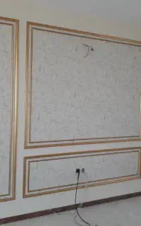 نصب قاب بندی قرنیز دیوارپوش سقف تی وی وال