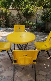 صندلی پایه فلزی اپل کد ۶۶۶۶