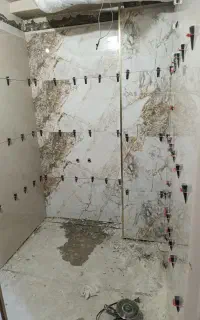 کاشی کاری موزاییک کاری و بازسازی دستشویی و حمام