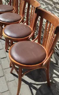 میز و صندلی لهستانی چوب گردو