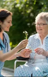 کار پرستاری انجام میدم