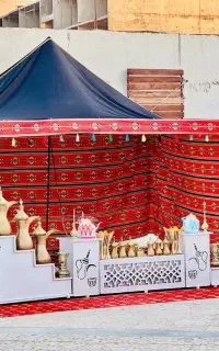 دله /خیمه /پذیرایی/تراث شمس الحواز