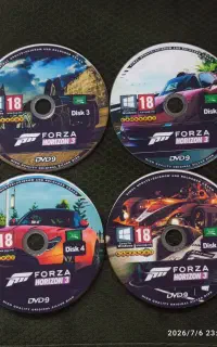 بازی کامپیوتری FORZA چهار سیدی
