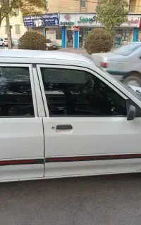 پراید هاچبک بدون رنگ و تمیز