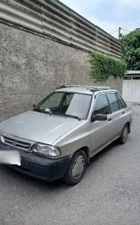 پراید ۸۴ تک نقره ای