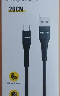 کابل شارژ مینی USB کوتاه زیر قیمت