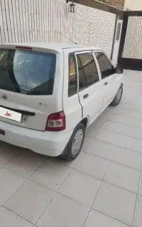 بدون رنگ شاسی یک طرف ترک داره