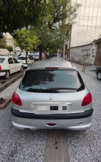 ۲۰۶تیپ۲ نقره‌ای مدل۸۶