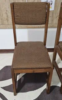 2عدد صندلی چوبی مخمل