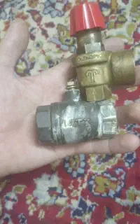 شیر اطمینان پکیج و شیر گاز سایز 3،4