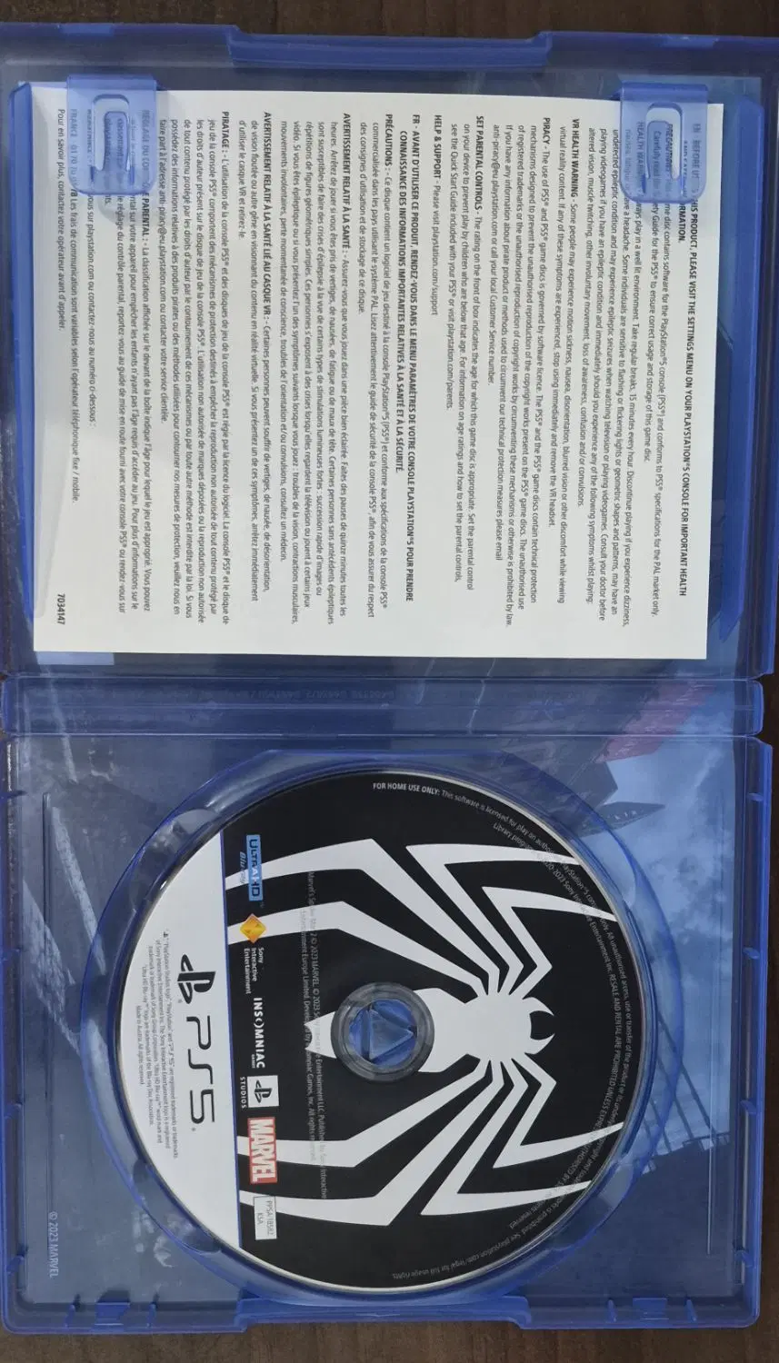 CD SPIDERMAN 2 PS5|کنسول، بازی ویدئویی و آنلاین|قم, سالاریه|دیوار