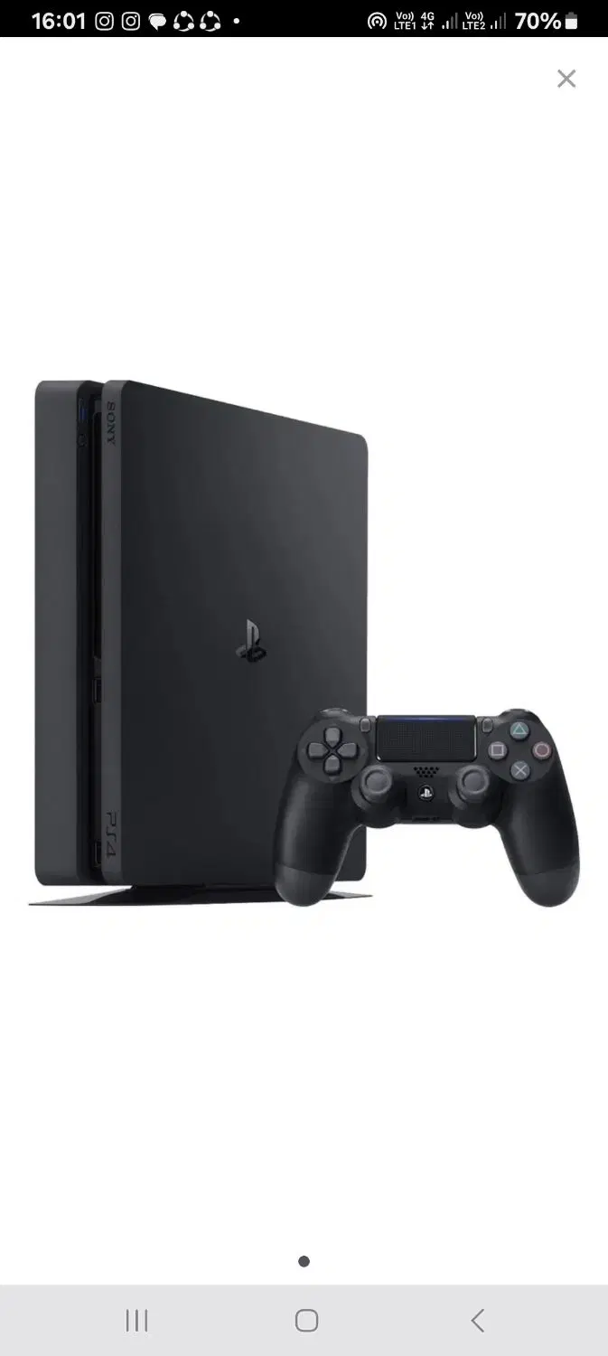 ps4 slim 1tb|کنسول، بازی ویدئویی و آنلاین|اسلام‌شهر, شهرک واوان|دیوار