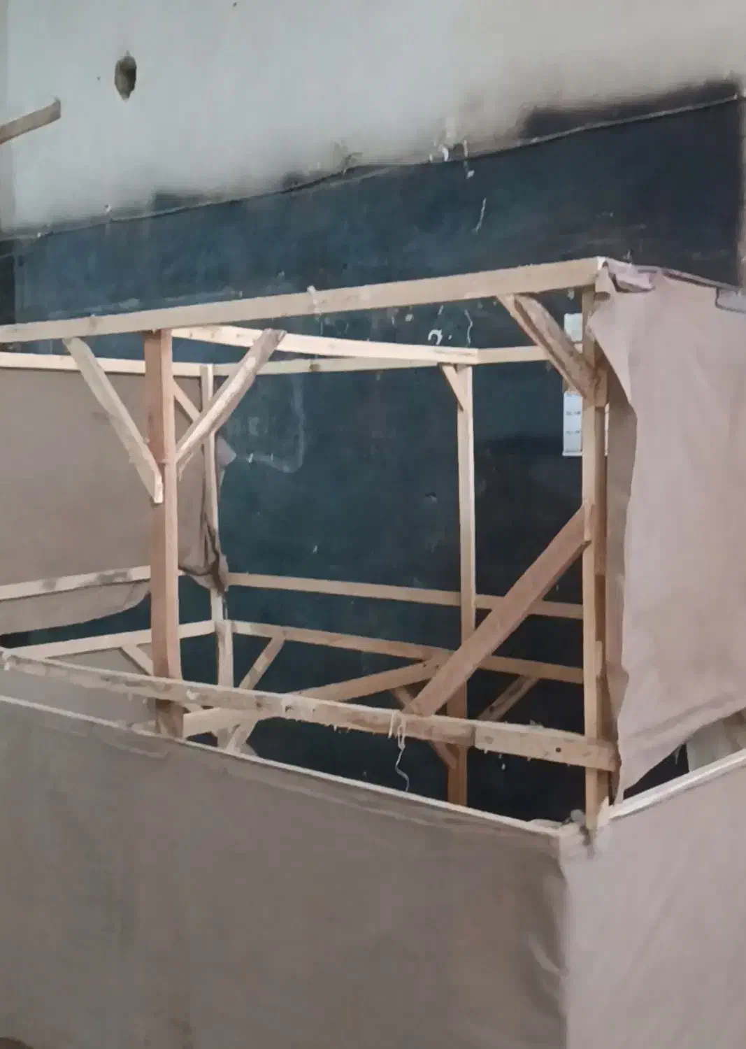 میز کار چوبی با صفحه نوپان|مبلمان اداری|مشهد, خلق آباد سفلی|دیوار