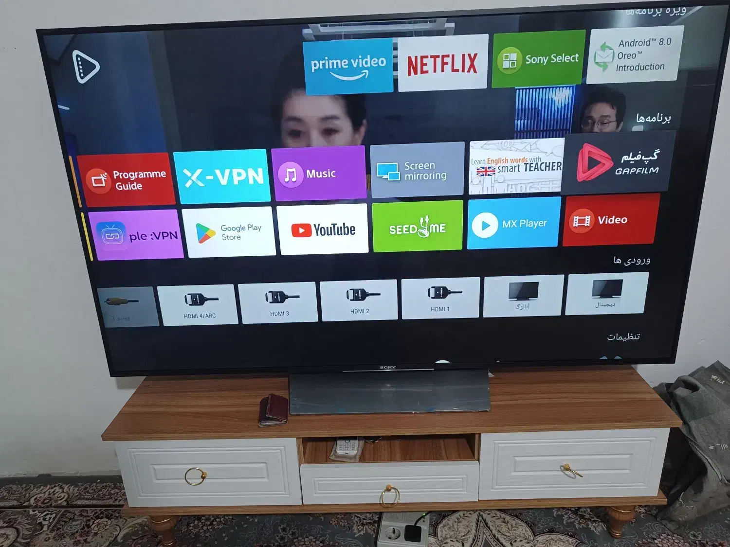 x8500d. LED 65 sony|تلویزیون و پروژکتور|تهران, تهرانسر شرقی|دیوار