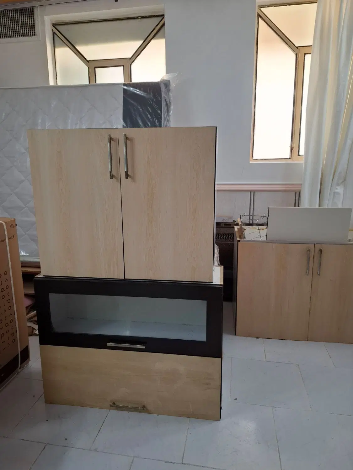 کابینتmdf|آبچکان و نظمدهنده ظروف|سمنان, |دیوار