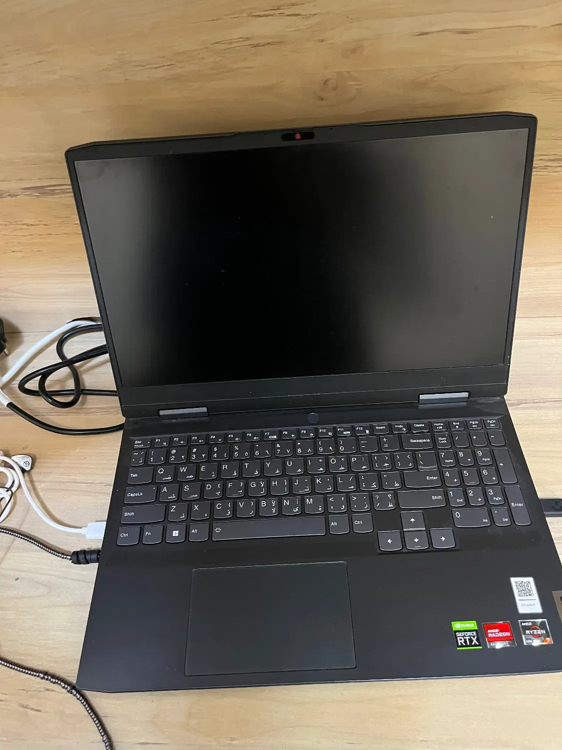 Laptop lenovo idapad3 gaming|رایانه همراه|اصفهان, چرخاب|دیوار