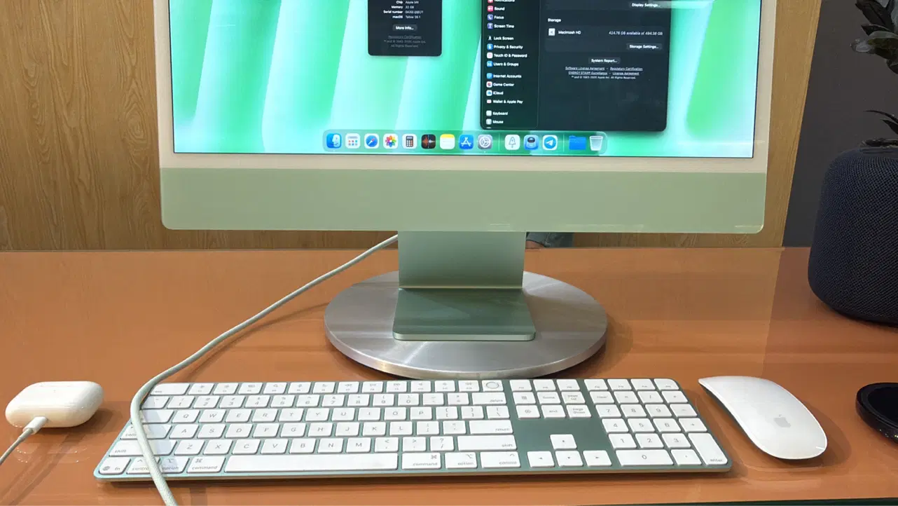 iMac M4 32GB Ram 512GB Green CTO|رایانه رومیزی|تهران, جردن|دیوار