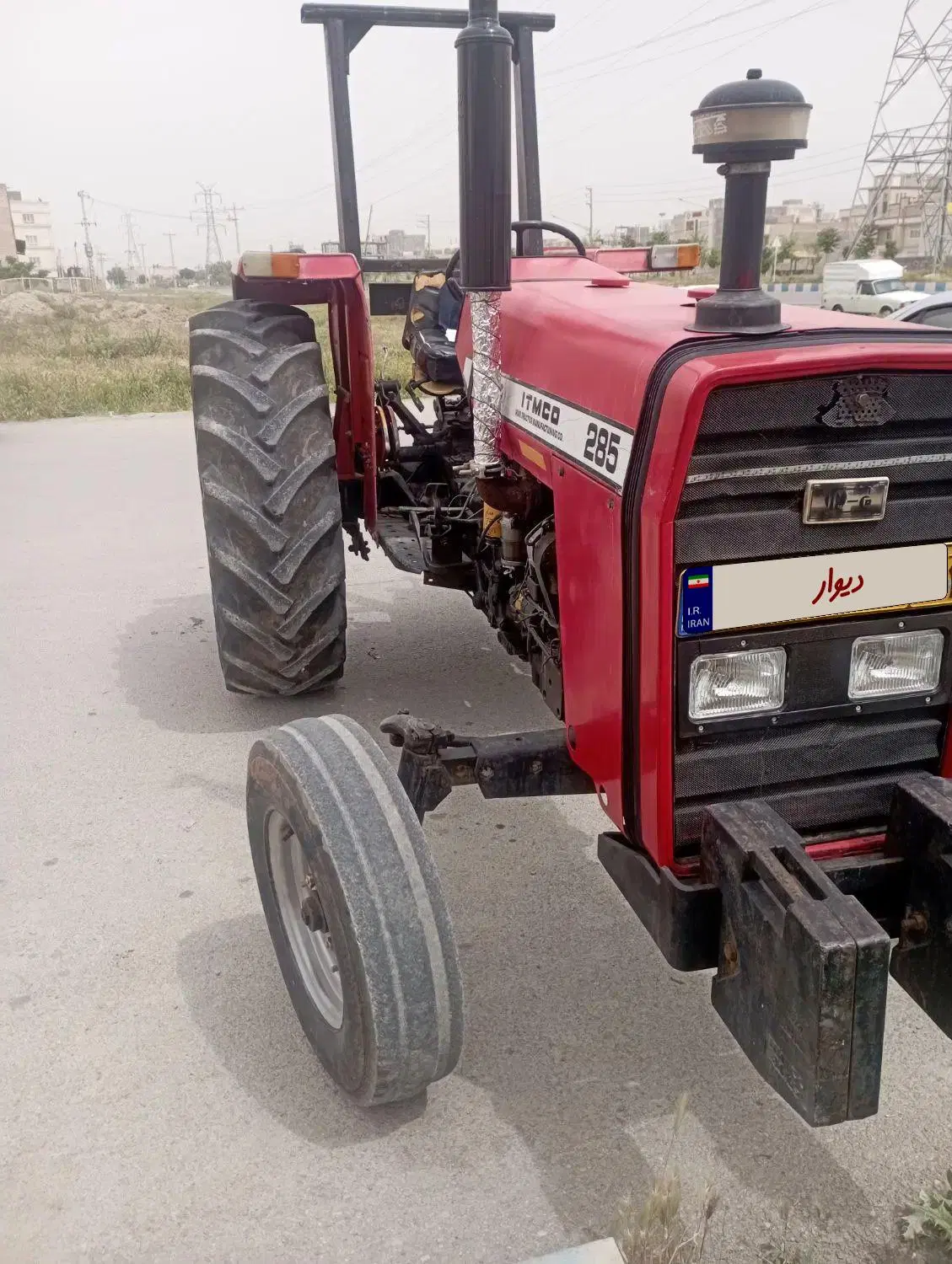 ۲۸۵ درجه یک|خودرو سنگین|شیروان (خراسان), |دیوار