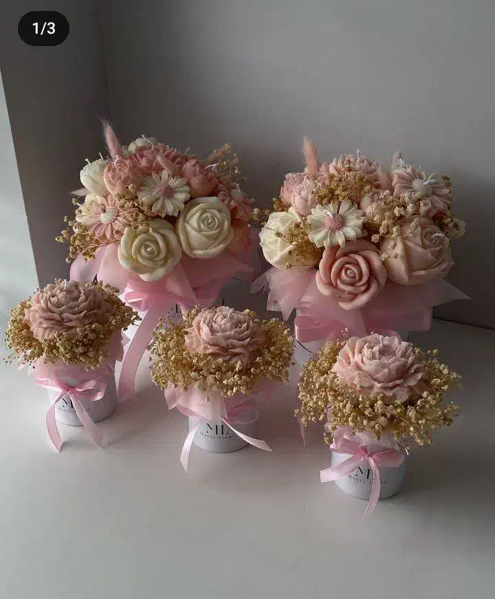 باکس گل شمعی|صنایع دستی و سایر لوازم تزئینی|شاندیز, |دیوار