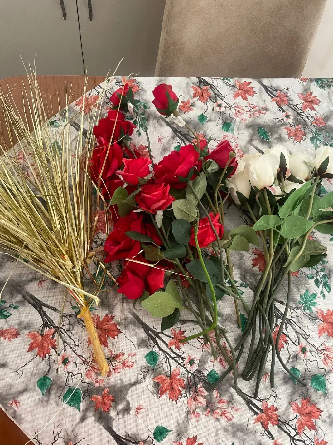 گل مصنوعی|گل مصنوعی|میانه, |دیوار