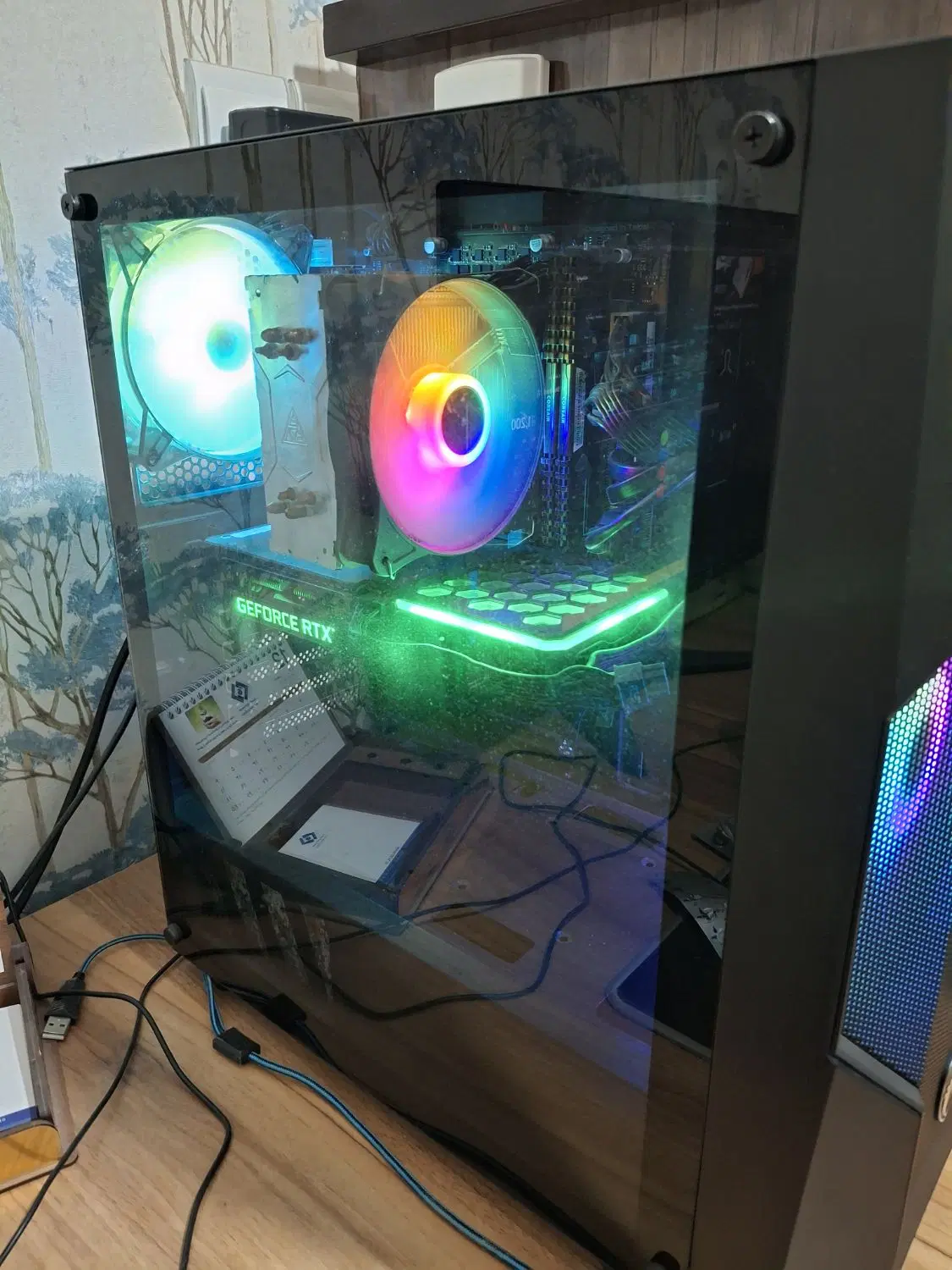 کیس Rtx 3060ti i5 12400f|رایانه رومیزی|قم, شهر قائم|دیوار