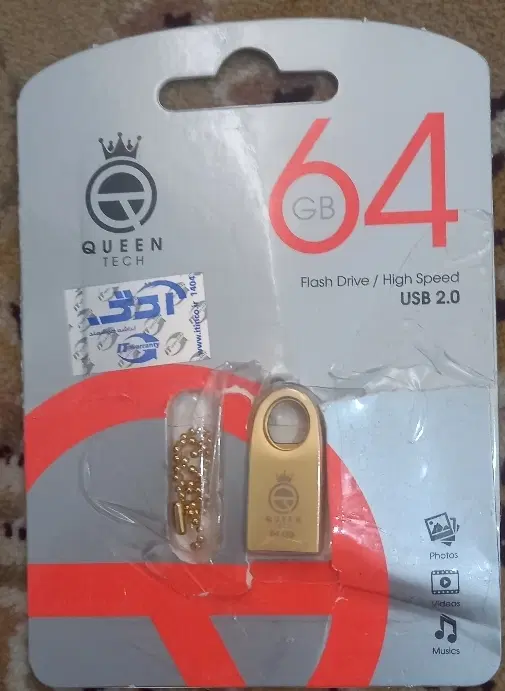 فلش64GB|قطعات و لوازم جانبی رایانه|قم, سراجه (۱۵ خرداد)|دیوار