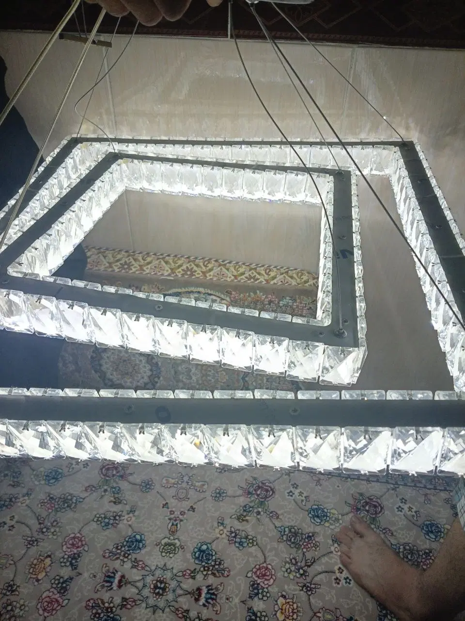 لوستر|لوستر و چراغ آویز|سنندج, |دیوار