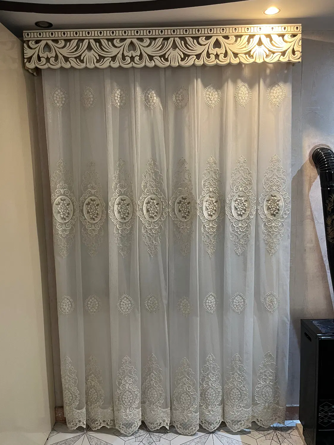 پرده|پرده، رانر، رومیزی|رشت, چمارسرا|دیوار