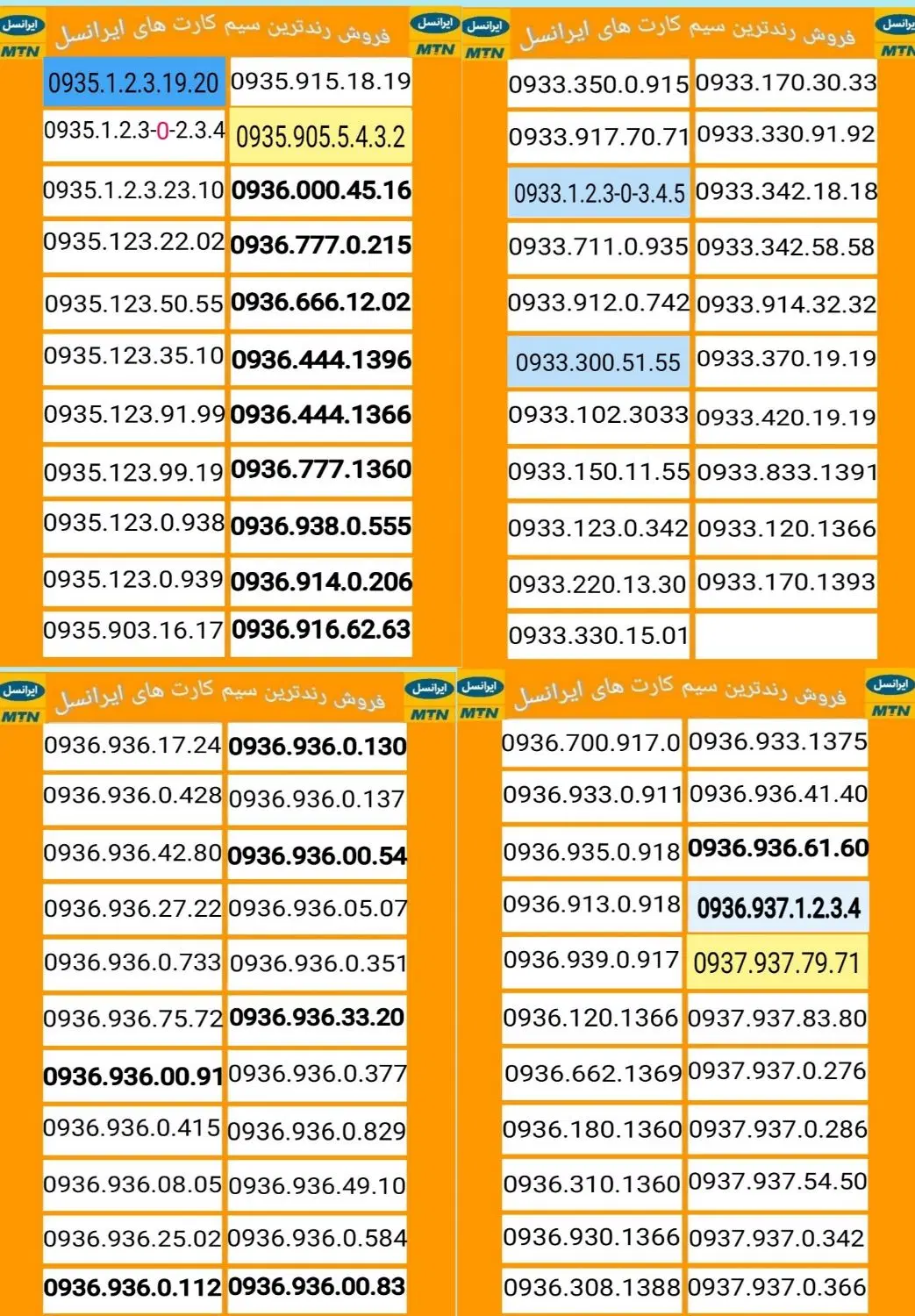 09369366160|سیم‌کارت|کرمان, |دیوار