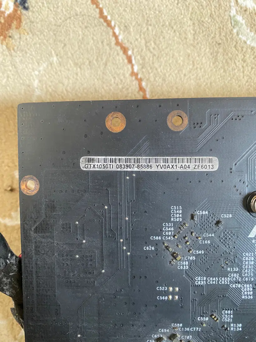 Gtx1050ti asus oc|قطعات و لوازم جانبی رایانه|محمدشهر, همایون ویلا|دیوار