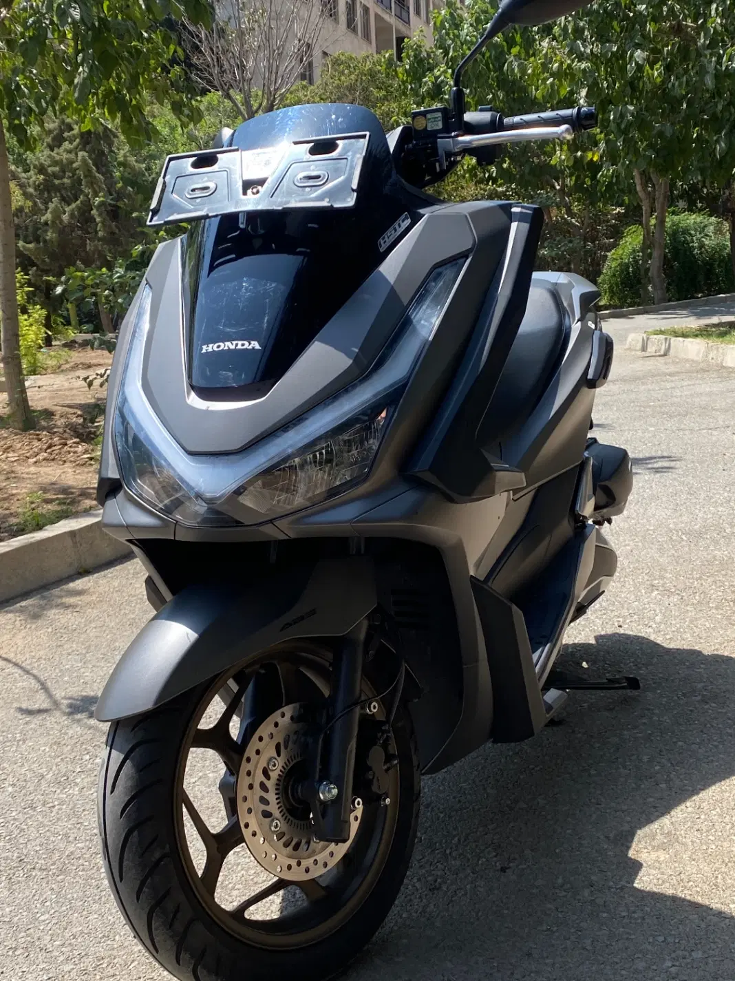 Pcx 160|موتورسیکلت|تهران, درختی|دیوار