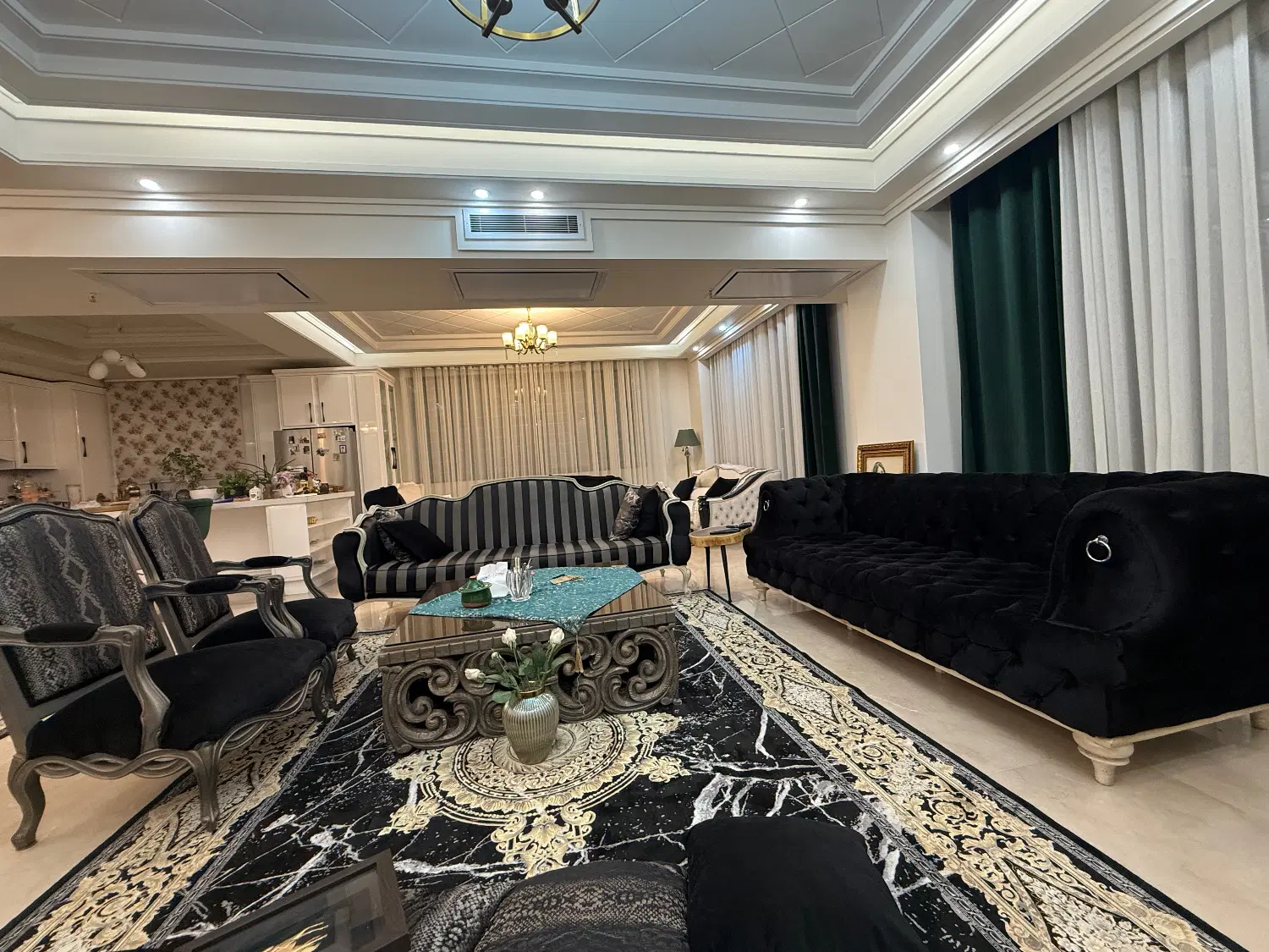 پرده|پرده، رانر، رومیزی|رشت, گلسار|دیوار