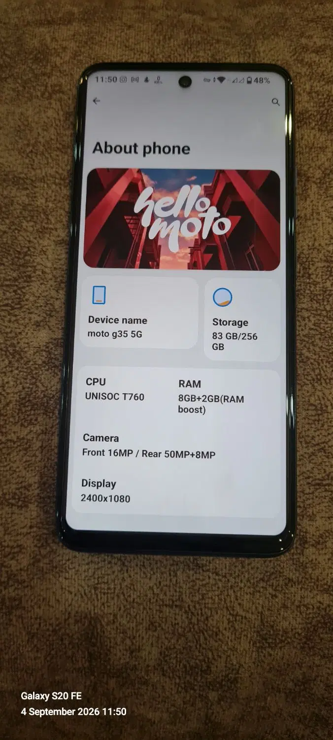 motorola g35 5g|موبایل|تهران, جردن|دیوار