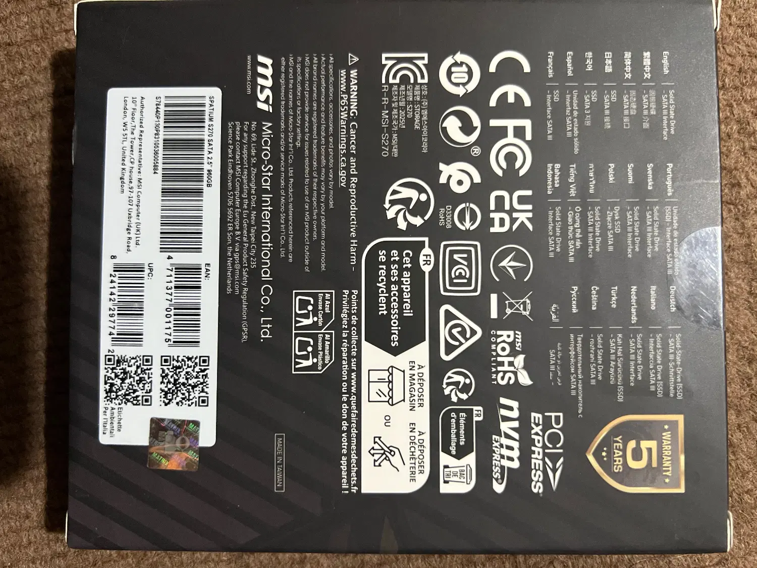 SSD 960 MSI|قطعات و لوازم جانبی رایانه|مشهد, وحید|دیوار