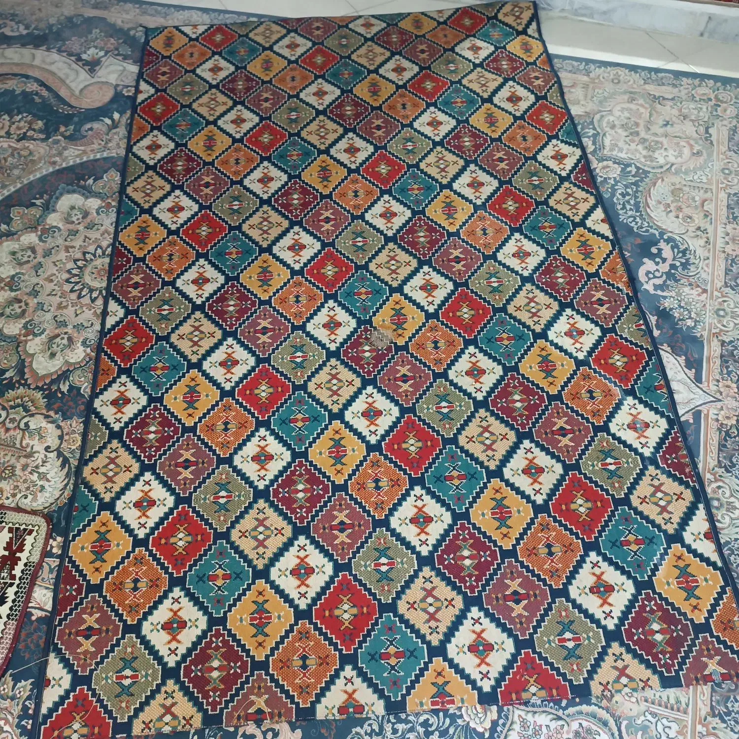 گلیم|گلیم، جاجیم، گبه|پاکدشت, پاکدشت (مامازند)|دیوار