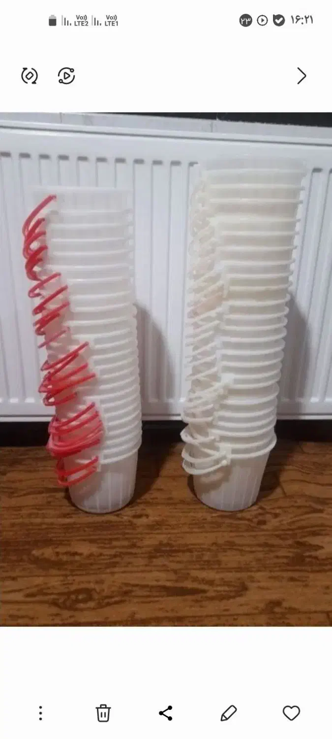 سطل ماست|ظروف نگهدارنده، پلاستیکی، یک‌بارمصرف|میاندوآب, |دیوار