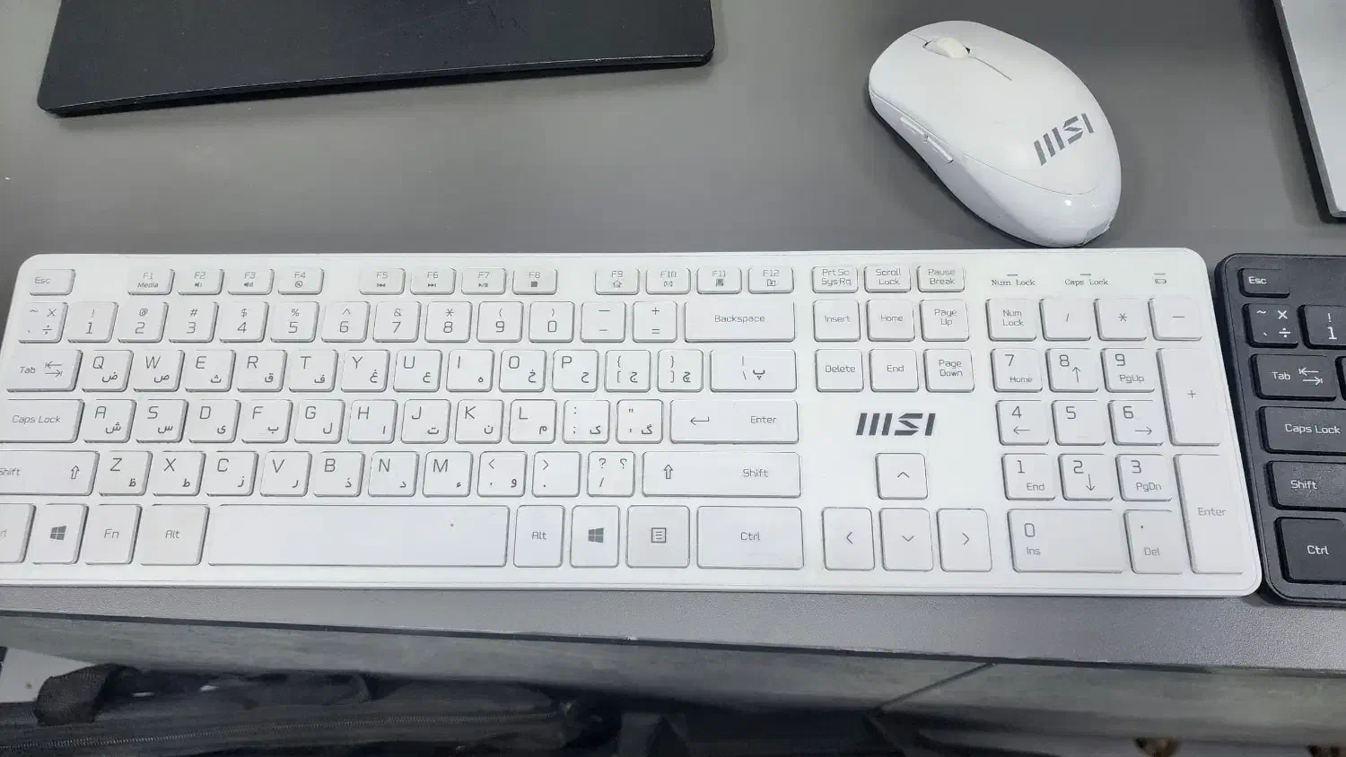 کیبورد و موس بی سیم MSI RF 1430 کامپیوتر سفید مش|قطعات و لوازم جانبی رایانه|تهران, میدان ولیعصر|دیوار