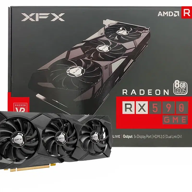 Rx 590 XFX 8 Gig|قطعات و لوازم جانبی رایانه|رویان, |دیوار