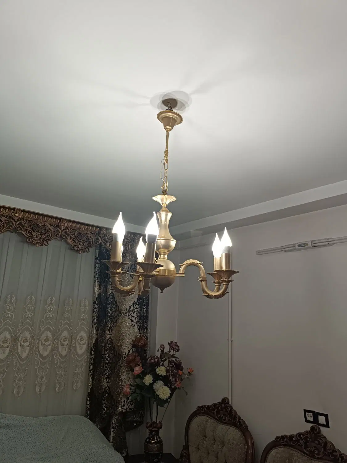 لوستر|لوستر و چراغ آویز|قزوین, |دیوار