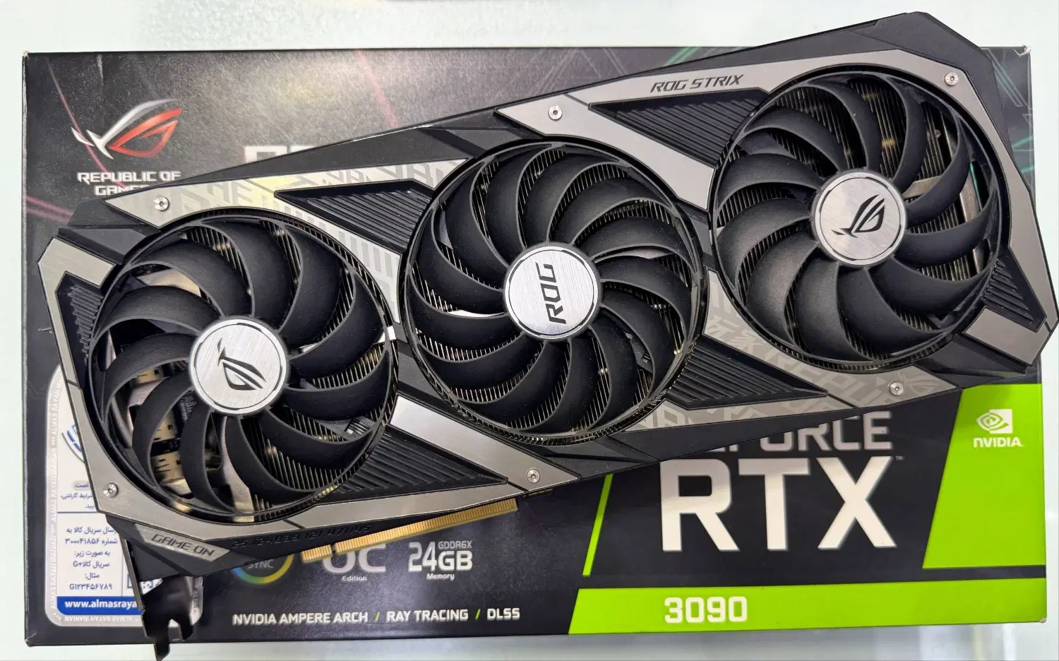ASUS ROG STRIX RTX 3090 24GB OC|قطعات و لوازم جانبی رایانه|مشهد, ارشاد|دیوار