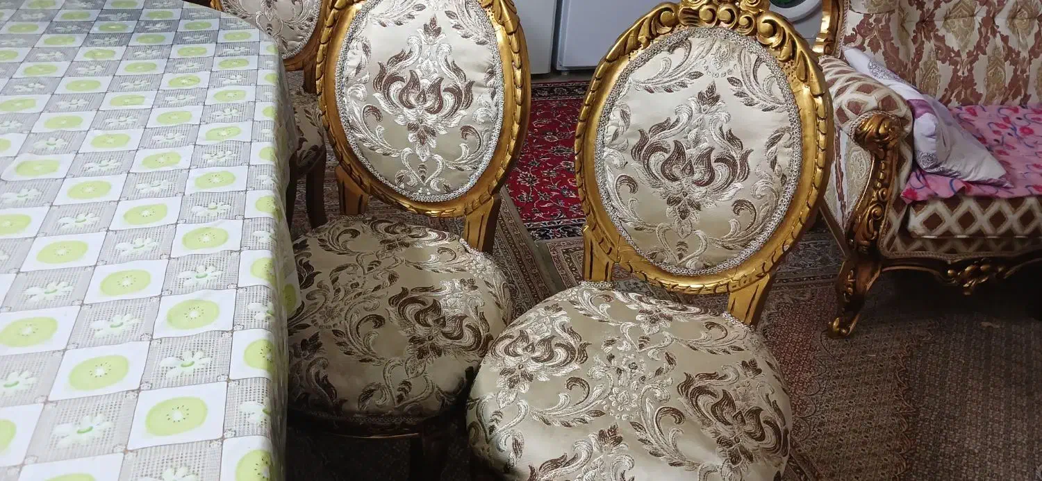 میز ناهارخوری خوری ۷ نفره|میز و صندلی غذاخوری|سلمان‌شهر, |دیوار