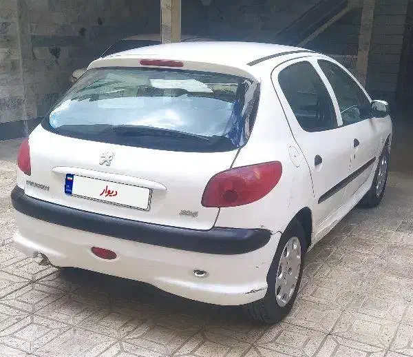 ۲۰۶ مدل ۸۹ تیپ۳|خودرو سواری و وانت|قزوین, |دیوار