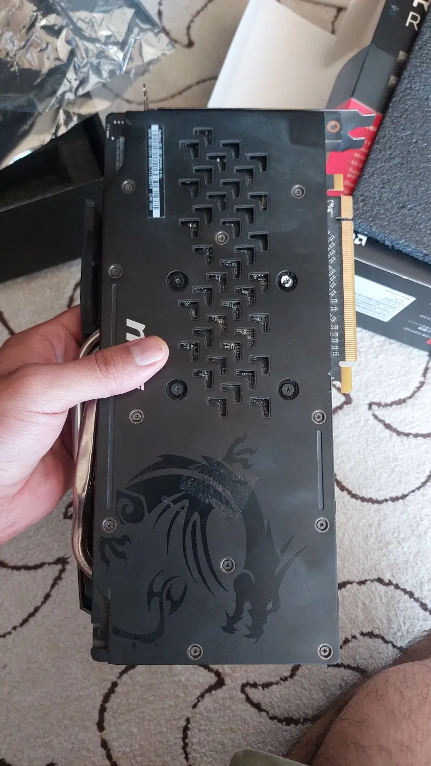 rx 580 gaming x 8g|قطعات و لوازم جانبی رایانه|کرمانشاه, |دیوار