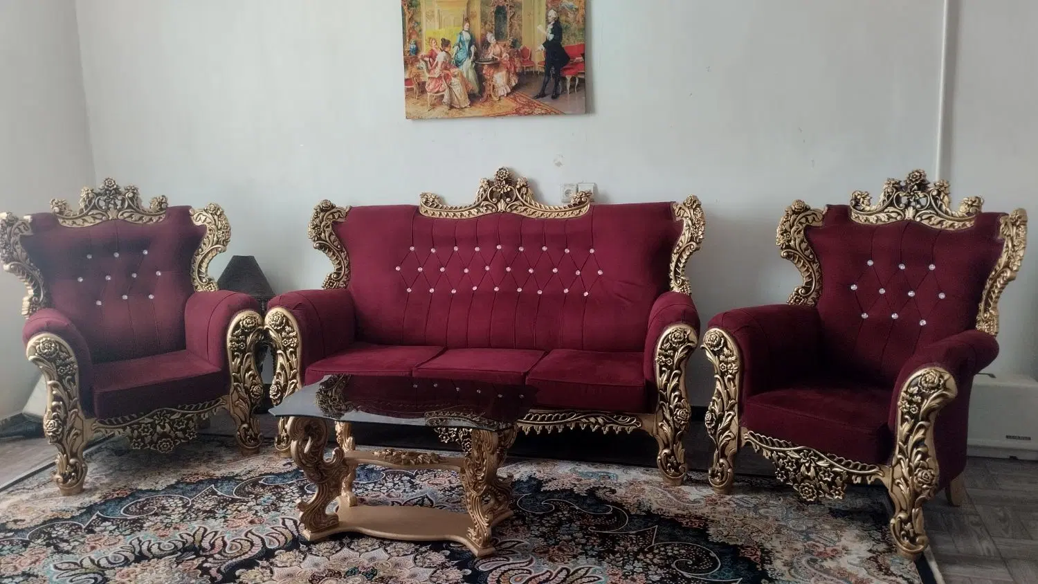 مبل|مبلمان خانگی و میز عسلی|بم, |دیوار