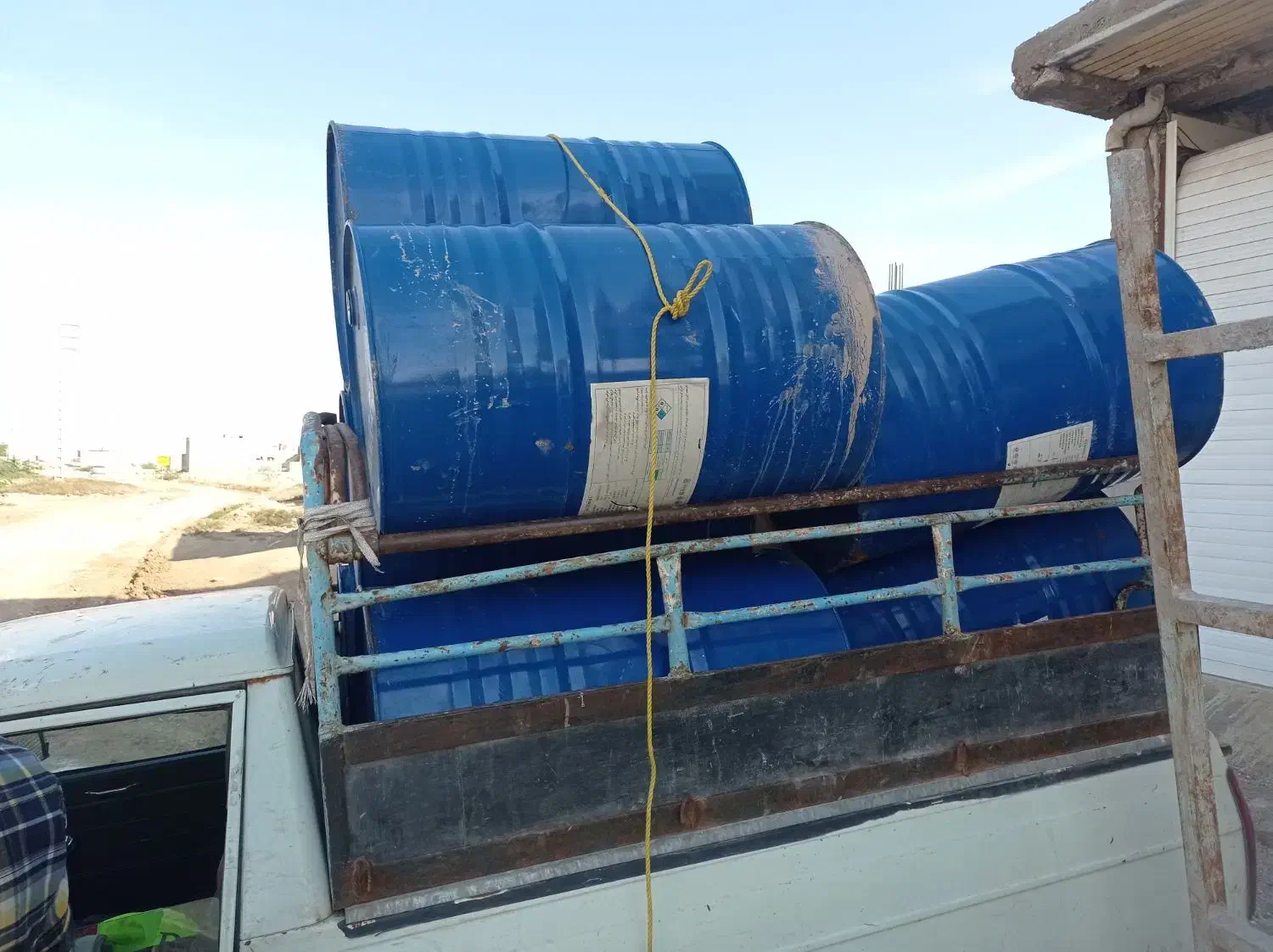 بشکه|ابزارآلات|بندر گناوه, |دیوار