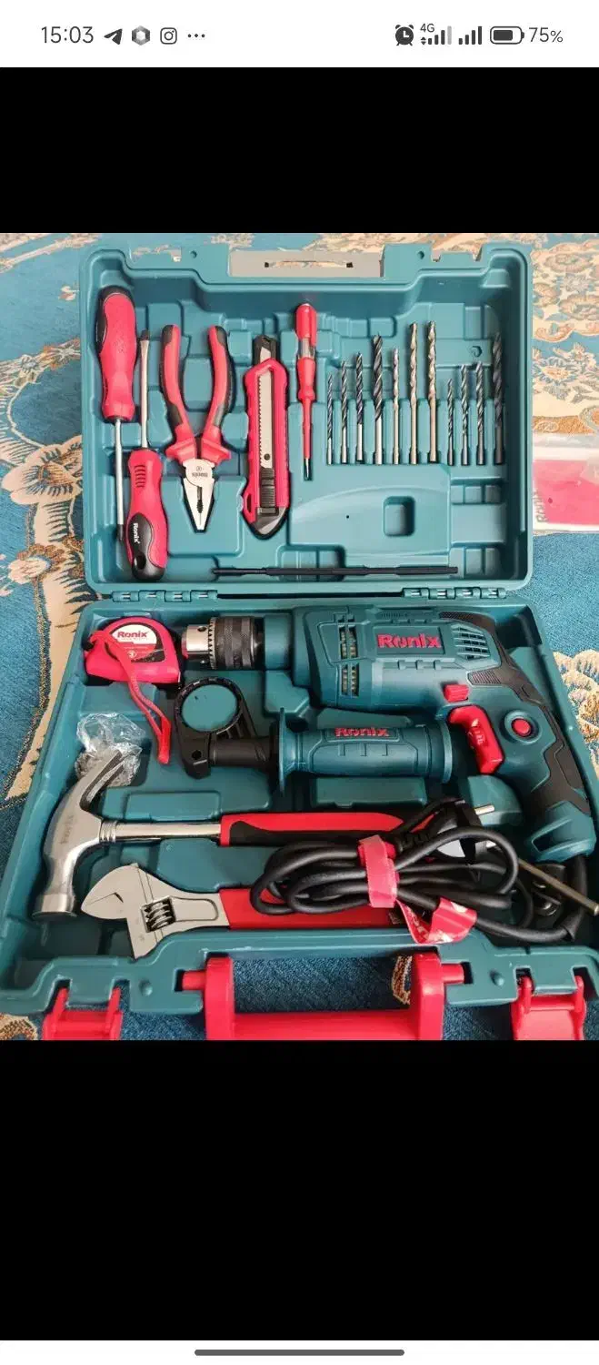 ۲ مدل دریل|ابزارآلات|نجف‌آباد, شهرک صنعتی نجف آباد|دیوار