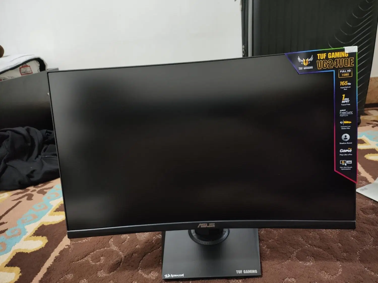 Asus Tuf VG24VQE IPS 165Hs 1ms 24in|قطعات و لوازم جانبی رایانه|مهاباد (آذربایجان غربی), |دیوار