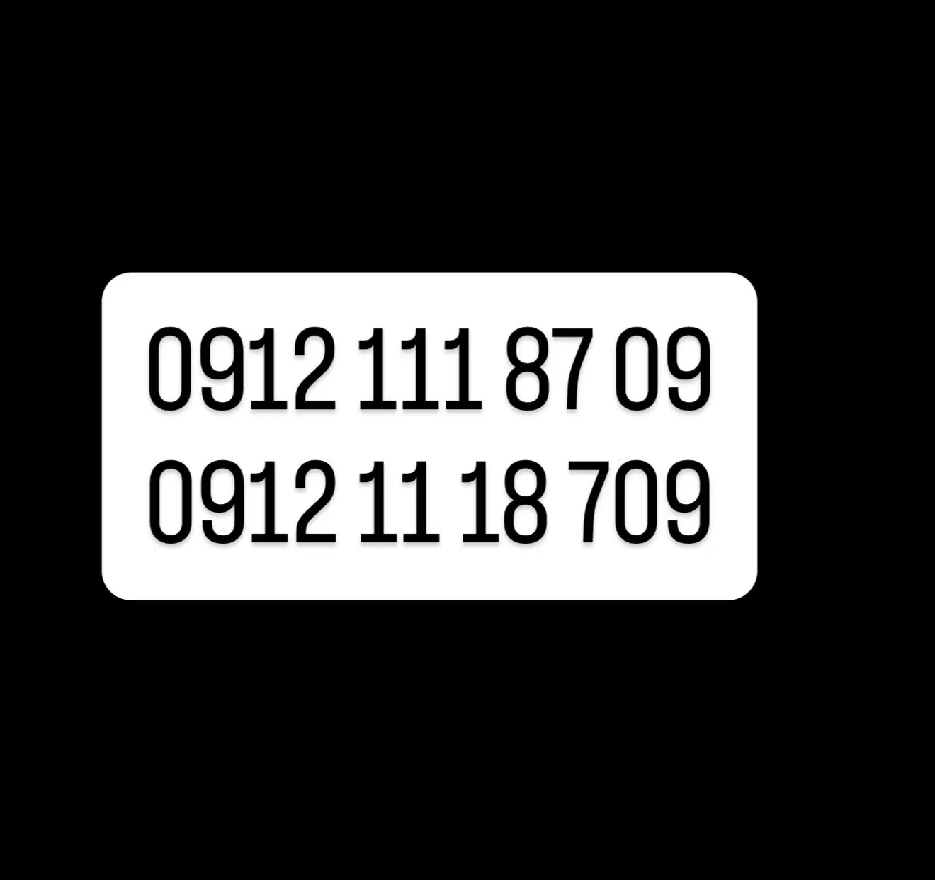09 87 111 0912|سیمکارت|تهران, الهیه|دیوار