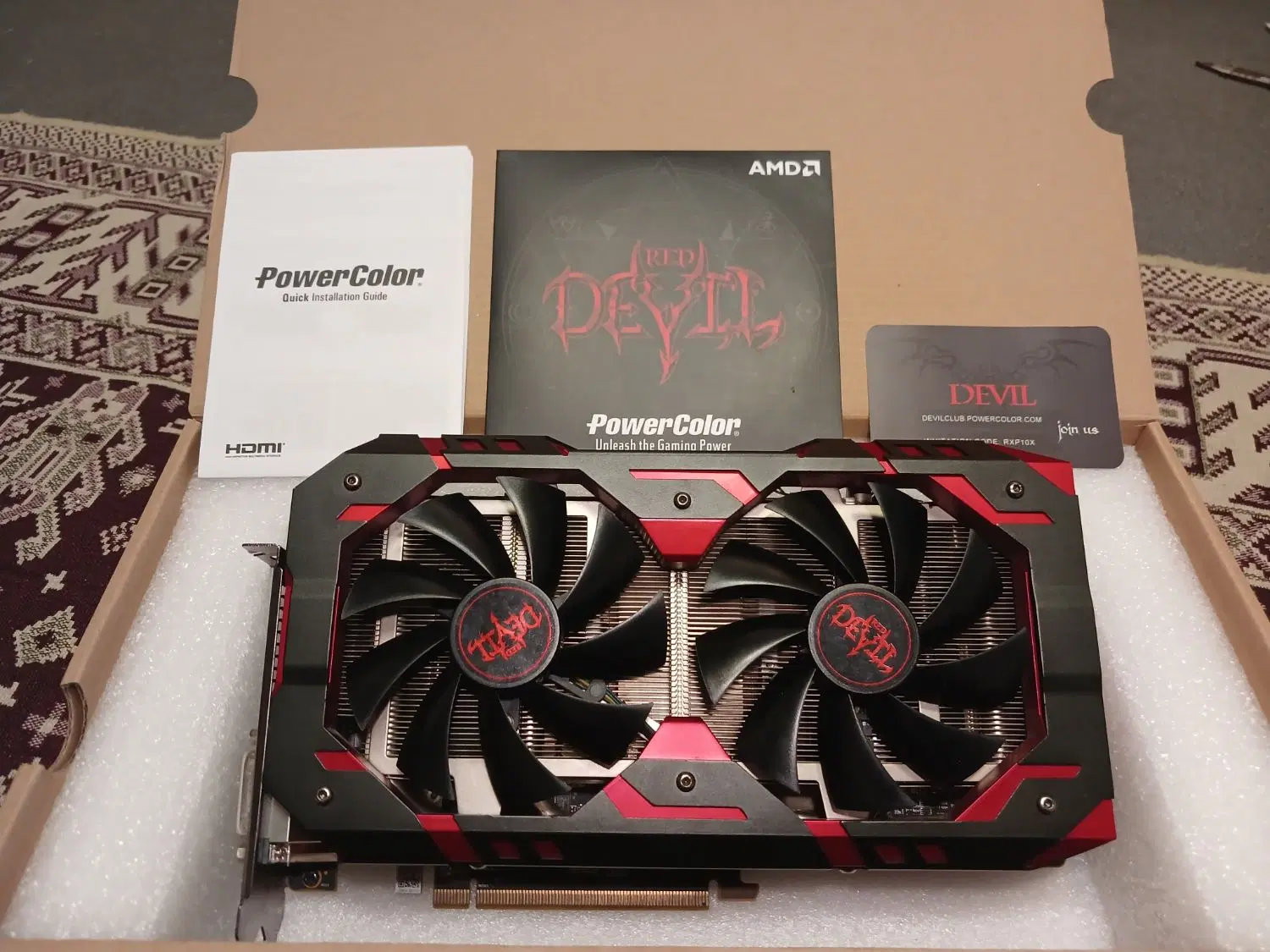 RX580 red devil|قطعات و لوازم جانبی رایانه|تهران, تجریش|دیوار
