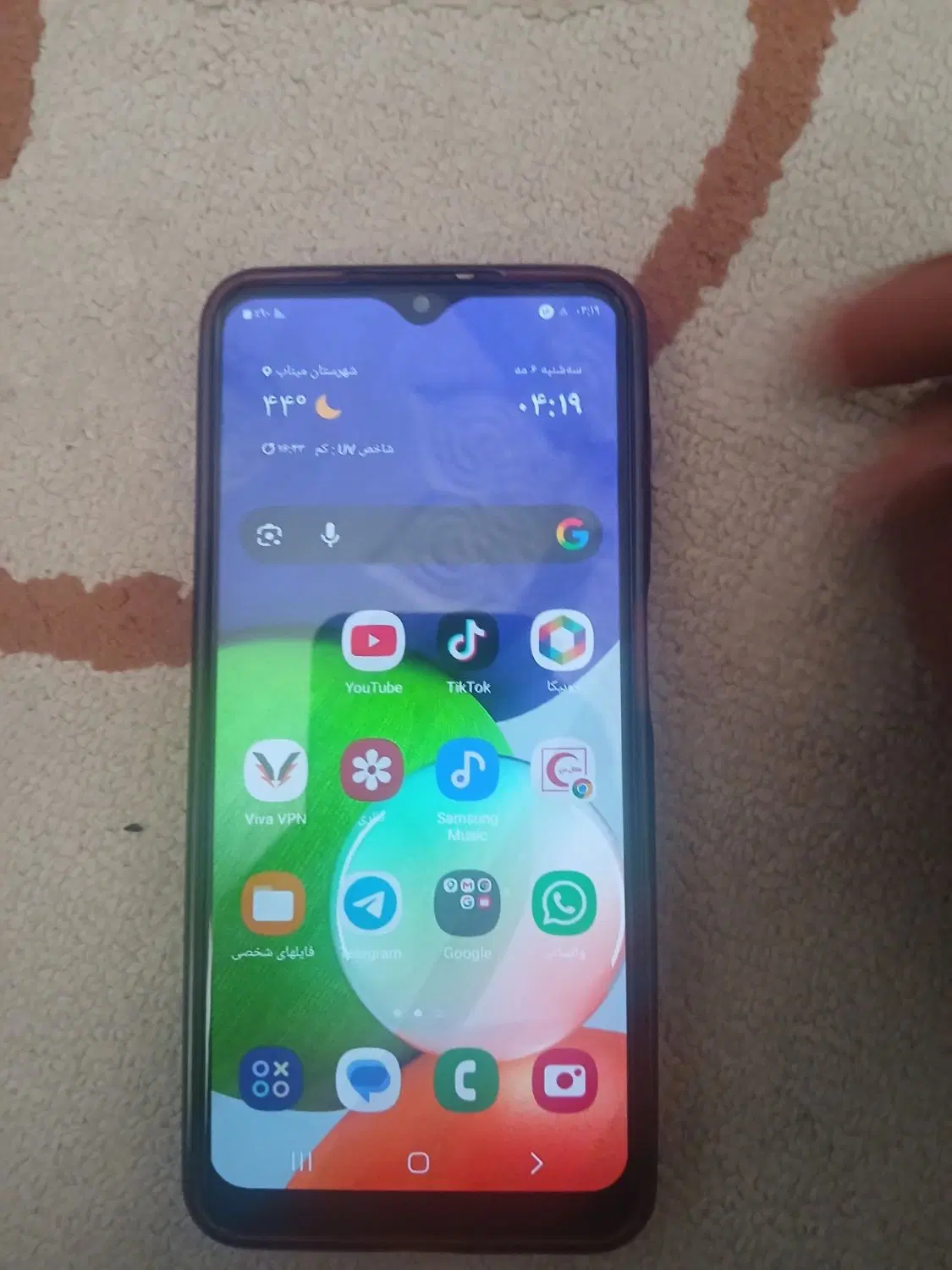 گوشی A22|موبایل|میناب, |دیوار